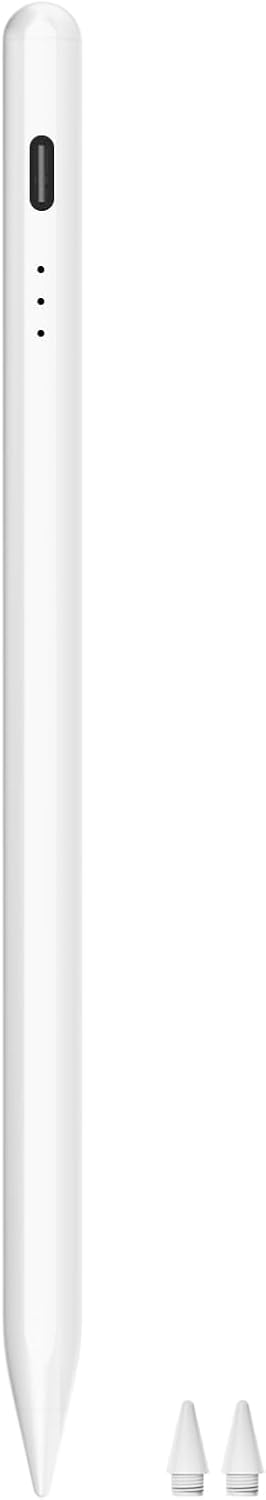 Stylus Pen for iPad 2018-2024, Fast Charging iPad Pencil (1st Gen) with Tilt Sensitivity & Palm Rejection, Magnetic Pen for Apple iPad Air 3/4/5, ...
