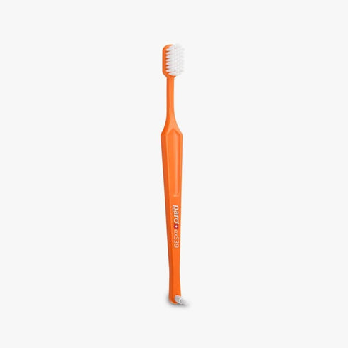 Paro exS39 Extra Sensitive Toothbrush with Interspace Brush F | Dual Features | Ultra Soft Bristles | Unisex | (6 Pack), 6.0 Count...