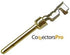 Connectors Pro D-Sub 2mm Male Crimp Pins, 200 Gold Tin Plated DB Male Crimp Connectors for DB9, DB25, DB37, DB15, DB50...