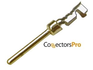 5 Sets Crimp Type DB9 Male + Plastic Hoods + Pins Set, D-Sub 9P Male Crimp Connector, Pin & Hood Kit (5 DB9 Male + 5 Hoods + 50 Pins)...