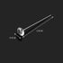 200 PCS Bouquet Pins Flower Pins, 1.5'' Straight Pins Clear Sewing Pins Crystal Diamond Head Pins for Craft Wedding Jewelry Decoration...