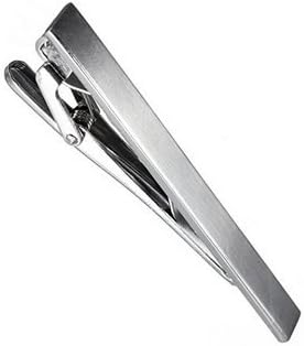 Men's Tie Clip Stainless Steel Metal Simple Necktie Tie Bar Clasp Clip Clamp Pins Sliver Color For Men Business&Party Wedding Best Gift...