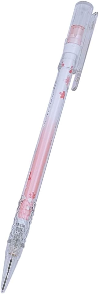0.5mm Cherry Mechanical Pencil Set Including 8pcs Pencils with 8 Tubes HB Lead Refills and 8pcs Erasers for Writing Draft, Drawing, Sketch, Archit...