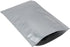 FERENLI 100 Pieces Stand Up Clear Front Zipper Lock Resealable Aluminum Mylar Foil Plastic Packaging Bag for Zip Heat Seal Package Lock with Tear ...