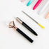 Big Diamond Crystal Pen Gem Ballpoint pens ring wedding Metal BallPen Kawaii Magical Pen Fashion School Office Supplies 1.0mm School Pen...