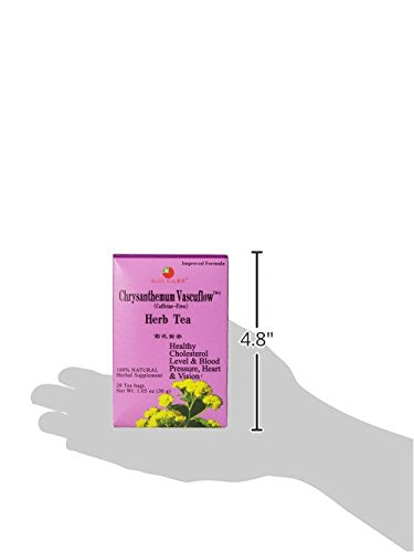 Health King Chrysanthemum Vascuflow Herb Tea, Teabags, 20 Count Box...