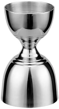 Bell Jigger Stainless Steel Bar Tool With 0.5oz, 1oz, 1.5oz and 2oz Measuring Marks, Mirror Polished Finish, One Jigger...