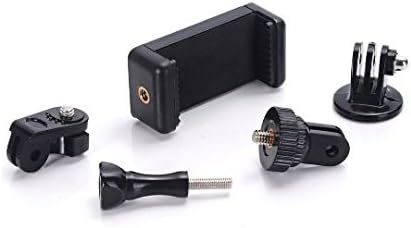 Universal Smartphone Holder Adapter Kit. Compatible with Any Tripod, Action Mount or GoPro Mount Accessory. Compatible with iPhone, Samsung Galaxy...