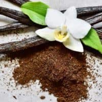 Madagascar Vanilla Powder Whole Vanilla Beans Ground, 1 ounce, Great for Baking, Coffee, Tea, Smoothies, Yogurt, Ice Cream - Keto Friendly Alcohol...