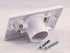 Pokin (2) Central Vacuum White Inlet Valves for Beam Central Vac - White Round Door...