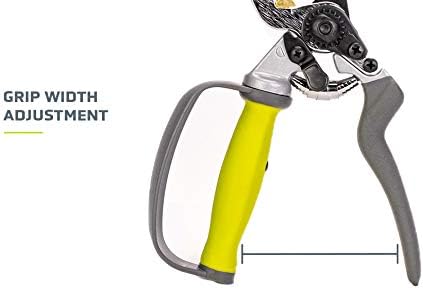 Davaon Pro Anvil Pruning Shears for Gardening - Achieve 30% More with Less Effort with These Premium Garden Pruners, Plant Shears for Razor-Sharp ...