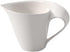Villeroy & Boch New Wave Creamer, 6.75 oz, Premium Porcelain, White...