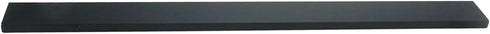 LC LICTOP Black Mount Finger Edge Pull Concealed Handle for Home Kitchen Door Drawer Cabinet 400mm/15.75" Length 320mm/12.6" Hole Distance 2Pcs...
