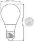 12V Low Voltage LED Light Bulbs - Daylight 7W E26 Standard Base 60W Equivalent - DC Bulb for RV, Solar Panel Project, Boat, Garden Landscape, Off-...