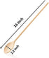 Mr.Woodware 16 Inch Wooden Spoons for Cooking - Set of 3 Long Handle Oval Wooden Spoon for Mixing, Stirring, Tasting - Kitchen Wooden Utensils For...