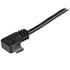 StarTech.com 2m 6' Right-Angle Micro-USB Charging Cable - 24 AWG (USBAUB2MRA)...