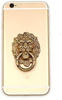3Pcs Phone Holder Metal Lion Mobile Phone Ring Stand Universal Desktop Bracket Plating Retro Style Lion Head Finger Holder Buckle...