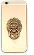 3Pcs Phone Holder Metal Lion Mobile Phone Ring Stand Universal Desktop Bracket Plating Retro Style Lion Head Finger Holder Buckle...