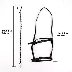 Dnoifne 2 Pack Chicken Hanging Straps for Poultry Farm Chicken Waterer Feeder(Bottle Not Included)...