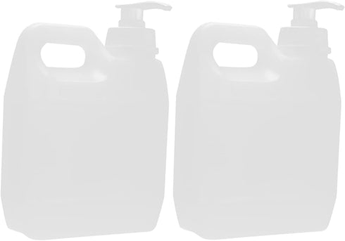 2pcs Soap Bottle Dispenser Cosmetics Holders Chemical Container Bottle with Pump...