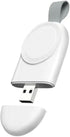 Mini Portable Wireless Keychain Charger for Apple Watch Portable Magnetic Smart Watch Charger Fast Charging Travel Essentials Lightweight Compatib...