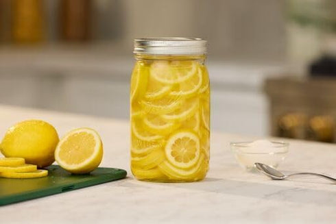 Ball Quart (32oz) Jar with Silver Lid, Wide Mouth, Set of 2...