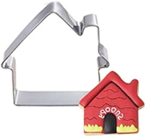 3.5 inch House Biscuit Cookie Cutter - Stainless Steel...