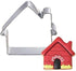 3.5 inch House Biscuit Cookie Cutter - Stainless Steel...