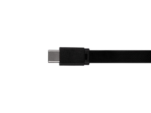 Monoprice Flat USB Type-C to Type-A 3.2 Gen1 Charge and Sync Cable - 5Gbps, 3 Amp Charging, Reversible Connector, Resists Tangling, Compatible wit...
