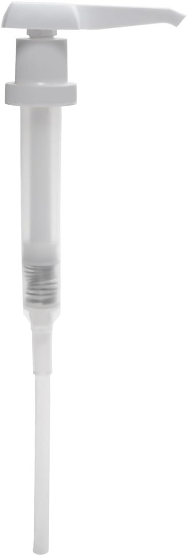 Syrup Pump fits Standard Gallon jug, Lock Down Pump Delivers 1oz/30ml of Liquid with Each Pump Stroke, Fits only Standard 1-1/2 inch (38 mm) Neck ...