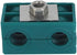 28MM Twin Series Clamp, Polypropylene with Galv Plated Steel Hardware, Weld Mounting...