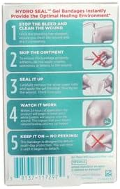 Band-Aid Hydro Seal All Purpose, 10 Count(One Size) Each(Pack of 5)...