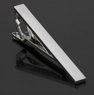 Men's Tie Clip Stainless Steel Metal Simple Necktie Tie Bar Clasp Clip Clamp Pins Sliver Color For Men Business&Party Wedding Best Gift...