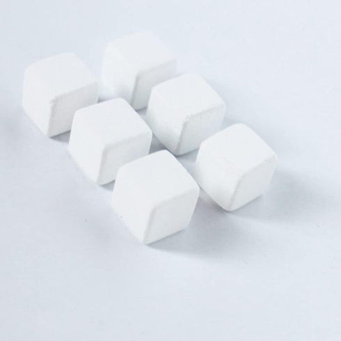 NUOBESTY 24pcs Fish Tank Calcium Stone Calcium Mineral Reptiles Molar Cube Calcium Supplement Grinding Rock Block for Freshwater Aquarium Tank...