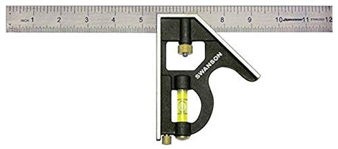 Swanson Tool Co S0101TC132 Value Pack with Speed Square Layout Tool, Blue Book and 12 Inch Combination Square...