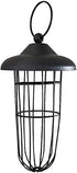 Black Suet Ball Bird Feeder Outdoor Hanging Wire Steel Metal Fat Ball Feeder for Wild Birds...