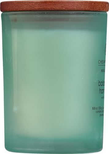 Chesapeake Bay Balance + Harmony Scented Candle Water Lily Pear Fragrance 50 Hours Burn Time Warm & Decorative Soy Wax Blend...
