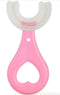 U Shape Toothbrush Kids, U-Shaped Convenient Tooth Wash Cleaning Brush Oral Care ,Kids Toothbrush U-Shaped Soft Silicone, 360° Whole Mouth Manual ...