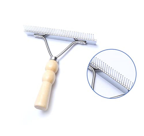 1PCS Pet Comb Dog Cat Grooming Open Rake Comb/Medium And Large Pet Rake Comb...