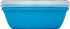 Preserve Food Storage Container, Set of 2, Aqua Blue...