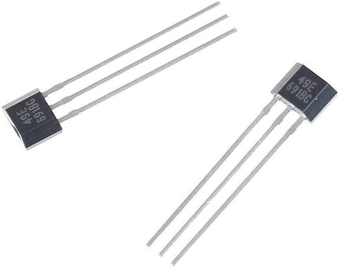 10Pcs Hall Element 49E Oh49E Ss49E Linear Sensor Hall Sensor Industrial Electrical...