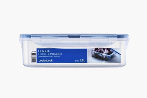 LOCK & LOCK Easy Essentials Food Storage lids/Airtight containers, BPA Free, 54 Ounce, Clear...
