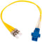 1ft Fiber Optic Adapter Cable LC (Female) to ST (Male) Singlemode 9/125 Duplex...