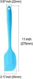 Get It Right Premium Silicone Spatula -Red color Non-Stick Heat Resistant Kitchen Spatula - Perfect for Baking, Dishwasher Safe Utensils, Cooking,...