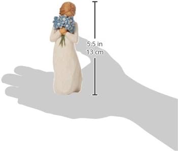 Willow Tree Forget-me-not, Sculpted Hand-Painted Figure...