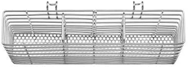 Slideep Cutlery Utensil Silverware Drying Rack, Flatware Storage Solution Basket with Hooks for Kitchen Dish Drainer Dish Drying Rack, RustProof 3...