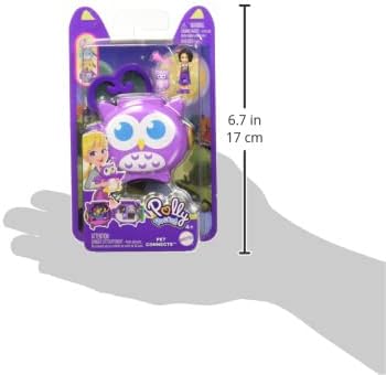 Polly Pocket Pet Connects Compact - Owl, Small...