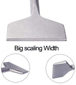 Monkey King Bar-3 IN Wide Sds Plus Floor Scraper-Sds plus bits-10"x3" Sharpened Tile and Sds Tile Chisel for Floor and Wall Tile Concrete Mortar T...