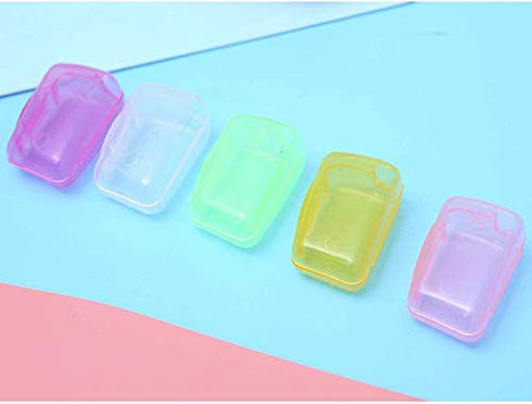 10 Pieces Toothbrush Head Cover Portable Brush Case Protective Caps for Home Daily Travel Outdoor Camping Sport Running Hiking...