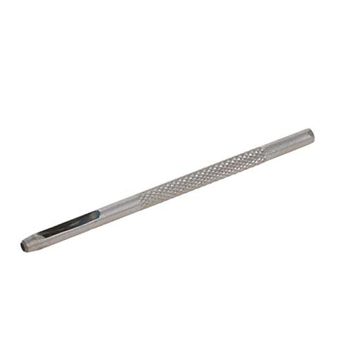 Utoolmart 2mm Round Hollow Punch Leather Craft Punch Tool, Round Carbon Steel Leather Craft Hollow Hole Punch Cutter, 1 Pcs...